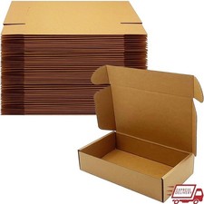 Shipping Boxes 50 Pack Durable Corrugated Mailer Eco-Friendly Gift Packaging New