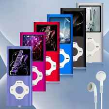 MP3/MP4-Player  Mehrere Farben NEU/OVP Mikro SD