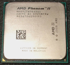 AMD Phenom II X 4 95 Watt 2.8GHz 925 Quad-Core Processor, HDX925WFK4DGI, AM3, US