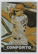 2021 Topps Fire Gold Minted Michael Conforto #131 19wr