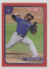 2020 Topps Total Red 1/10 Jairo Diaz #857 n1u