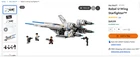 LEGO Star Wars 75399 Rebel U-Wing Starfighter Build Only No Minifigs