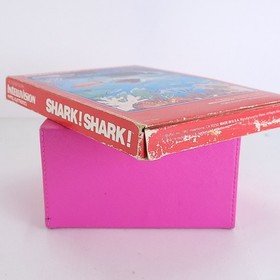 INTELLIVISION Mattel Shark! Shark! Cartridge & Instructions w/Box + 2 Overlays