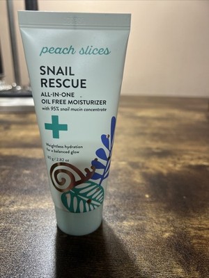 PEACH SLICES Snail Rescue All-In-One Deep Oil-Free Moisturizer 2.82oz