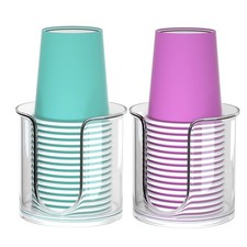 Bathroom Cup Dispenser Countertop Paper Cup H...