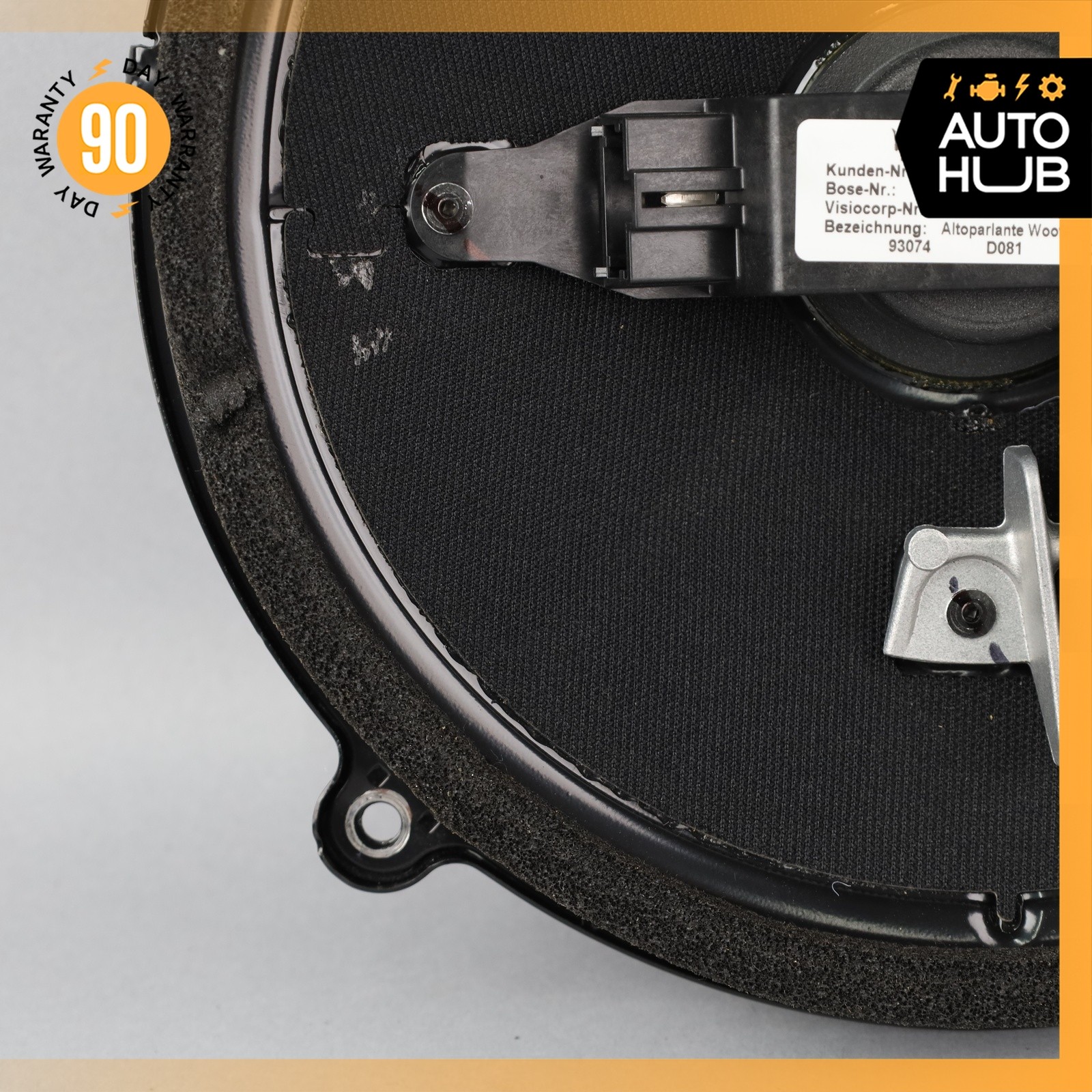 03-19 Maserati Granturismo Rear Bose Subwoofer Sub Woofer Sound Speaker OEM