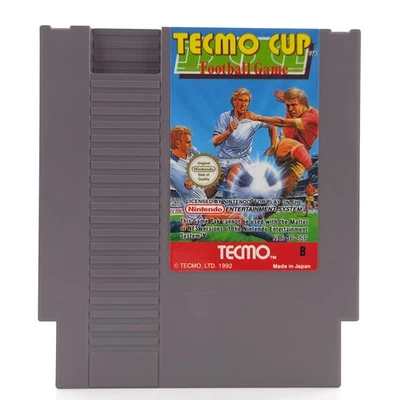 Nintendo NES Spiel: Tecmo Cup Football Game - Modul und Schutzhülle (PAL-B ESP) - Bild 1 von 4