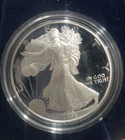 1995 American Silver Eagle $1 - Proof / w/Box & COA / Beautiful! - No Reserve!