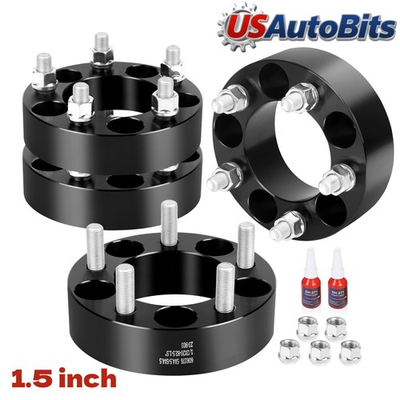 #ad #ad 4PCS 1.5quot; 5x4.5 Wheel Spacers 82.5mm For Jeep Wrangler Cherokee Ford Explorer $69.46