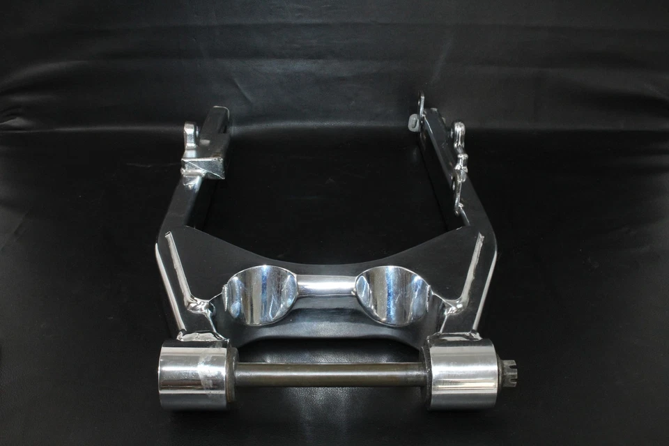 Harley Dyna Wide Glide 1999 99 FXDWG brazo oscilante cromado Foto 4 de 4