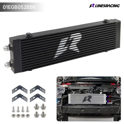 Universal Dual Pass Bar & Plate Oil Cooler Large Core:18.5"x5.5"x1.58" - Image 1 of 4