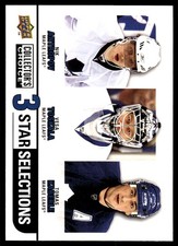 Nik Antropov / Vesa Toskala / Tomas Kaberle 2008-09 UD C/C #278 Maple Leafs