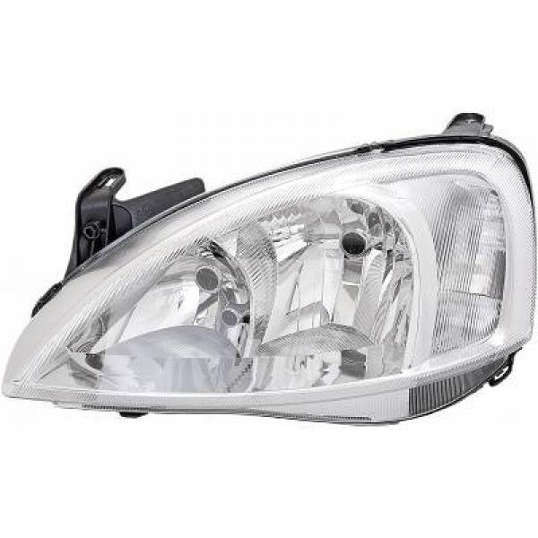 Scheinwerfer Links Passend FüR Opel Corsa Baujahr 2000-2002 FüR Lwr-image