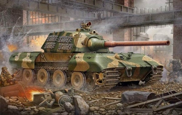 Trumpeter 00384 GERMAN E 100 SUPER HEAVY TANK 1/35 Model Kit