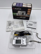 Fujifilm FinePix A500 5.1MP 3x Optical Digital Camera In Original Box - Tested
