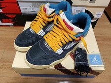 Nike Air Jordan 4 Retro SP x Union LA Off Noir Blue DC9533-001 US10 w/Box VG