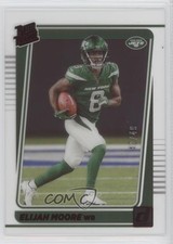 2021 Panini Clearly Donruss Rated Rookie Red 42/49 Elijah Moore #72 0y4s