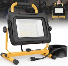 HYPERLITE LED Work Light 5000Lumen: 50W Waterproof Flood - 1Head, black