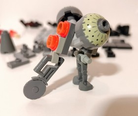 Star Wars Episode 3 Droid Tri-Fighter (7252) with Manual, Droid, Most Stickers