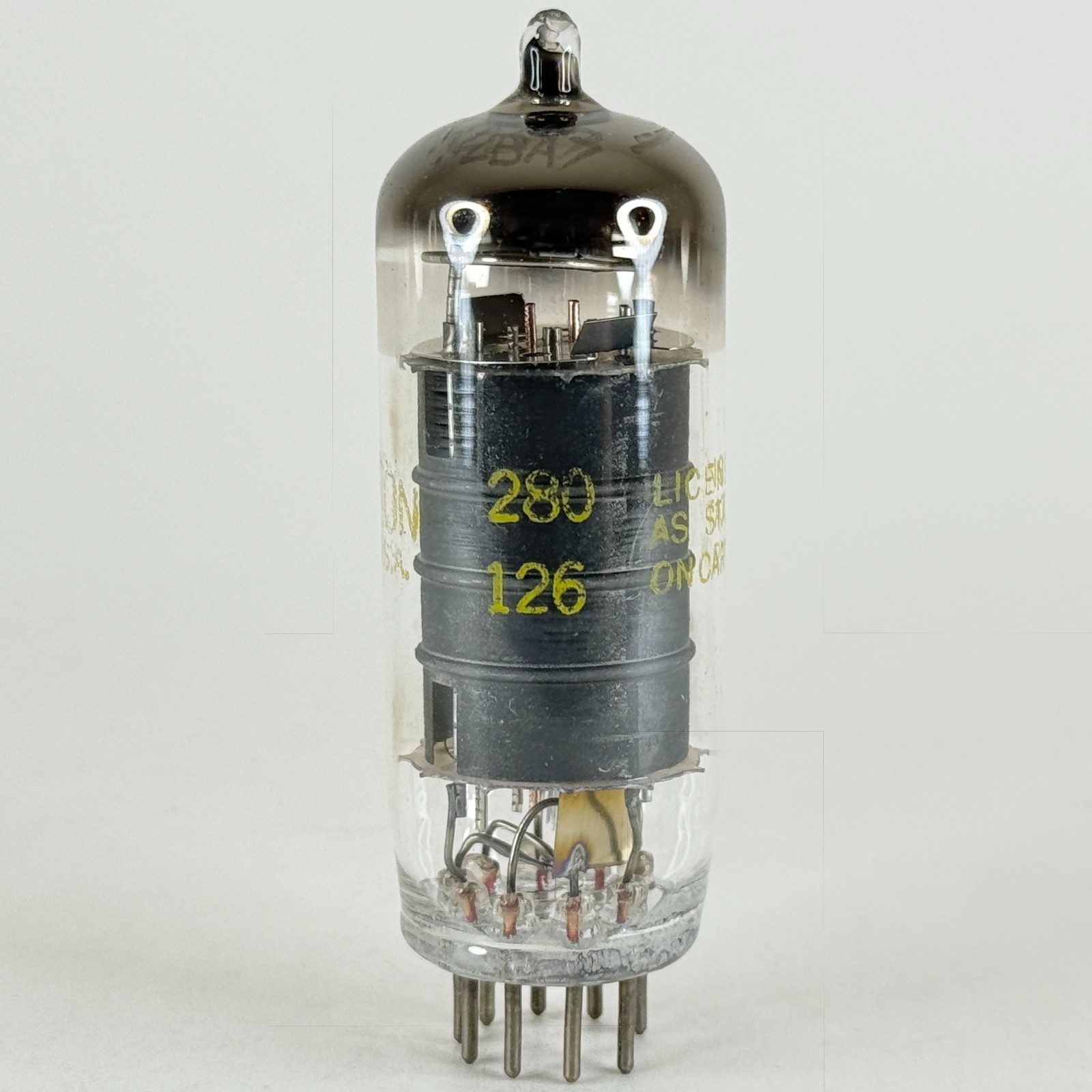 (1) Tested Strong Raytheon 12BA7 Tube with Box Code 126 Pentagrid Tube ...