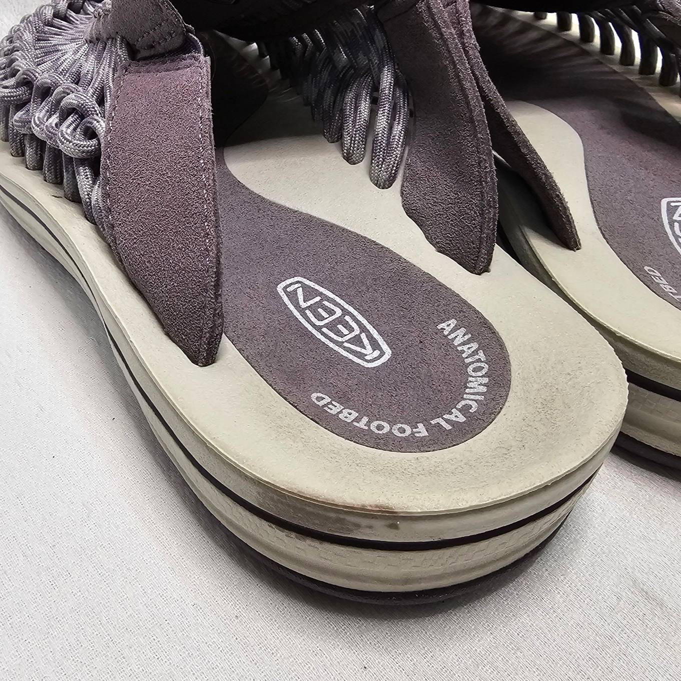 Keen Uneek Scarpe Mules Slides Viola Scamosciato Comode Slip On 1017232 Donna 9W