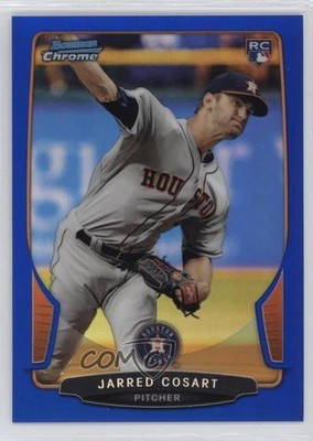 2013 Bowman Draft Chrome Blue Refractor 8/99 Jarred Cosart #36 0q3