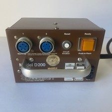 Speedotron Flash Power Pack Model D200 Brown Vintage Studio Lighting Gear