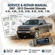 Chevrolet Silverado 1500 2007 - 2012 Service Repair Workshop Manual Usb Chevrolet Silverado 1500 2007 - 2012 Service Repair Workshop Manual Usb