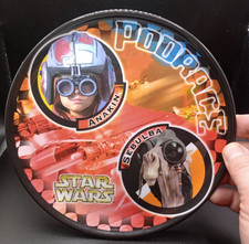 STAR WARS Episode I Anakin and Sebulba 8" Melamine Plate by ZAk Designs