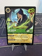 Disney Lorcana Wilds Unknown Legendary The Queen Devious Disguise 90/204