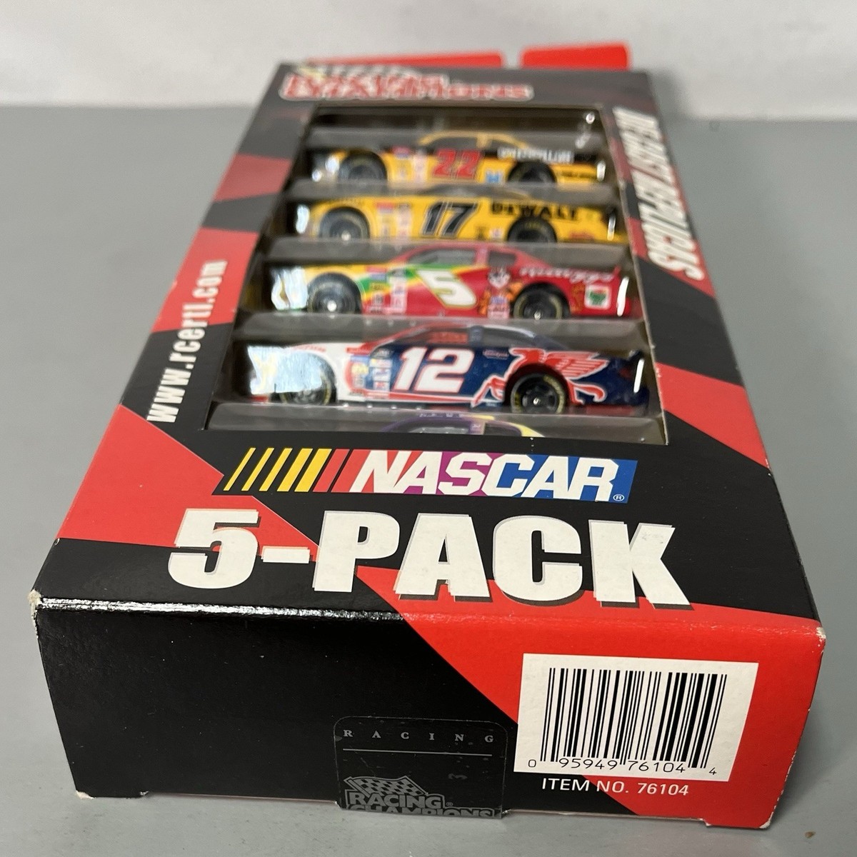 Racing Champions NASCAR 5 Pack Die Cast Replicas 1 64 Cars Kenseth