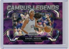 2024 Prizm Draft Picks ANGEL REESE Rookie Campus Legends Purple Ice /149 SP