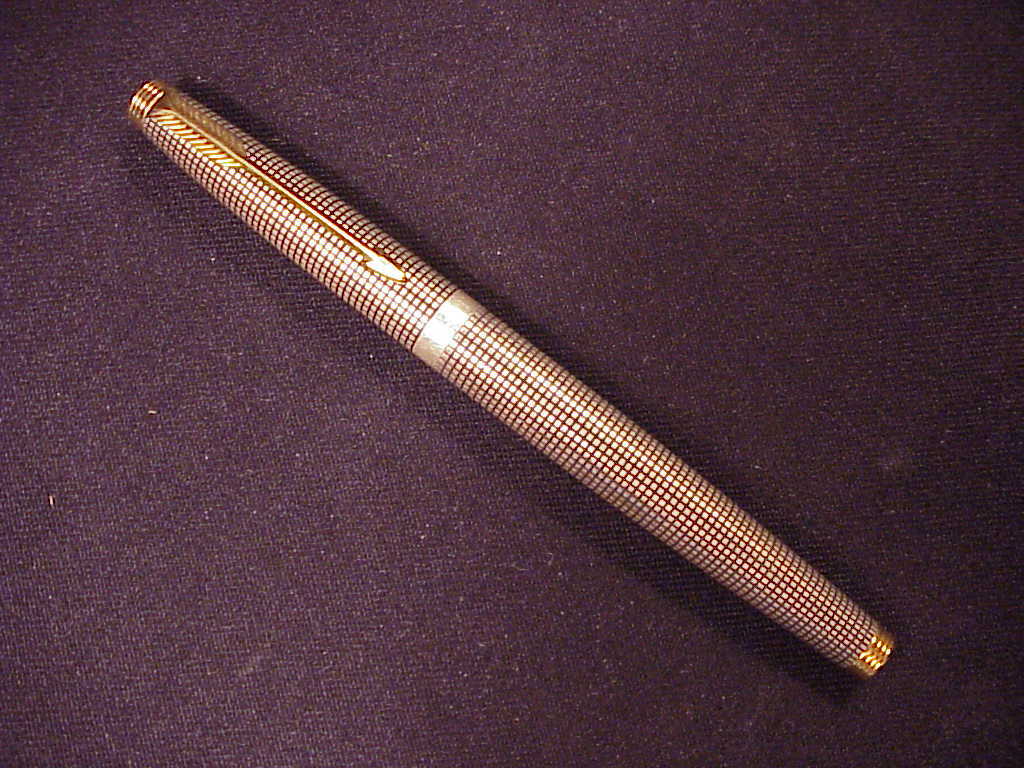 PARKER 75 STERLING CAP & BARREL 万年筆 14K POINT XF /パーカー 75