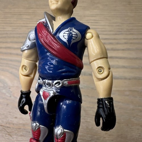 G.I. Figura de acción Joe ARAH 1985 Hasbro Crimson Twin Tomax ARAH Cobra - Imagen 8 de 17