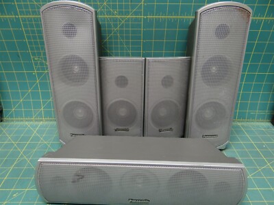 Panasonic Surround Sound Speaker System 5 Piece SB-FS730 SB-FS731