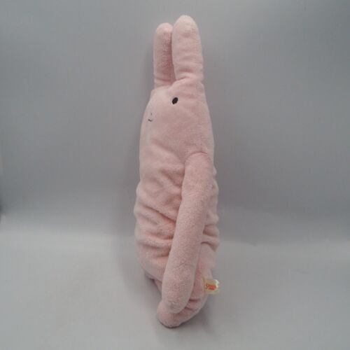 Shinada Company MC1807 Pink Rabbit Plush 13" Large Fumofumo san Toy Doll - Picture 3 of 7