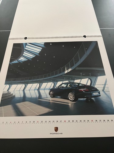 Vintage Vollfarbfotografie 2003 Porsche in Leipzig Werkskalender - Bild 4 von 6