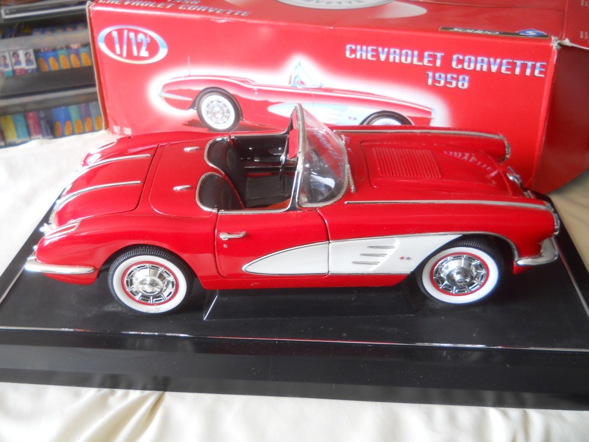Solido 1958 Chevrolet Corvette 1:12 Diecast | eBay