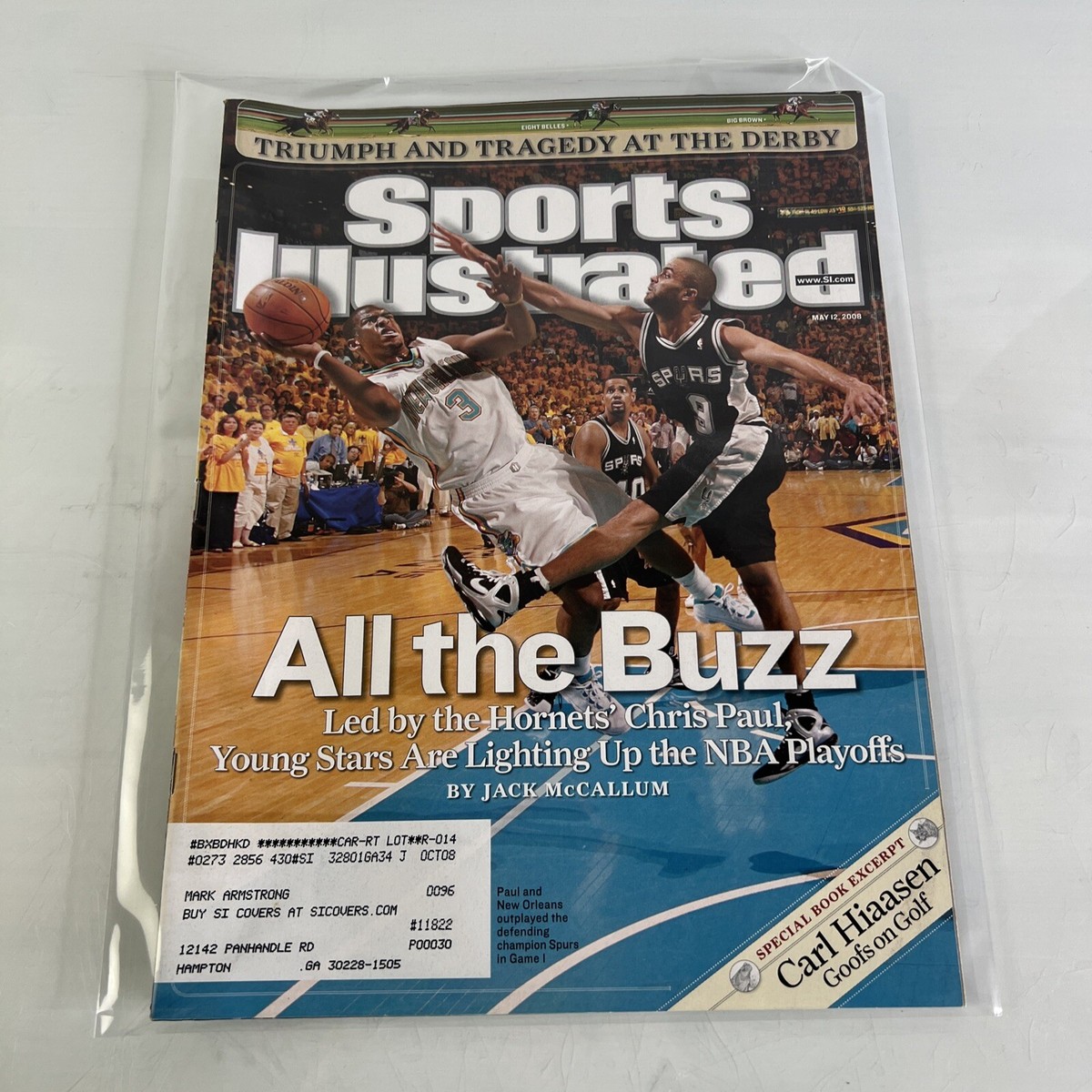 May 12, 2008 Chris Paul New Orleans Hornets Tony Parker Spurs 