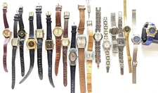 Lot of 18 ladies, unisex watches various name brands
