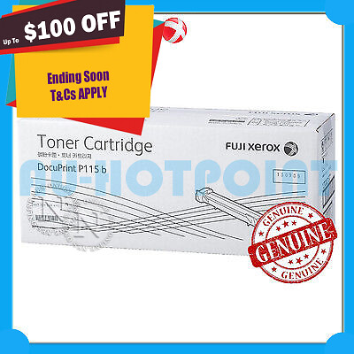 Fuji Xerox Genuine CT202137 BLACK toner Cartridge DPP115b P115b M115fw  M115w(1K)