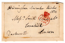 William Legge, 4th Earl of Dartmouth Signed Free Front 1830 / Autographed