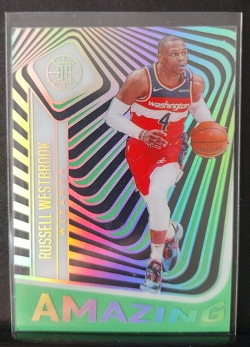 2020 Panini Illusions Basketball Green Russell Westbrook #10