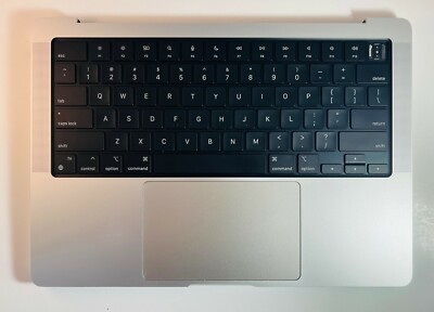 Apple MacBook Pro 14'' M1 A2442 silver Keyboard Topcase battery trackpad speaker