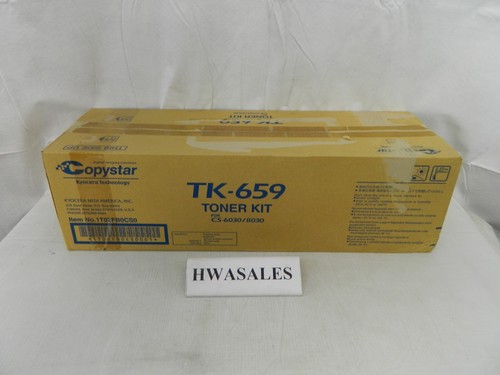 Genuine Kyocera Copystar TK-659 Toner Kit CS6030 8030 NEW OEM SEALED - Picture 3 of 5