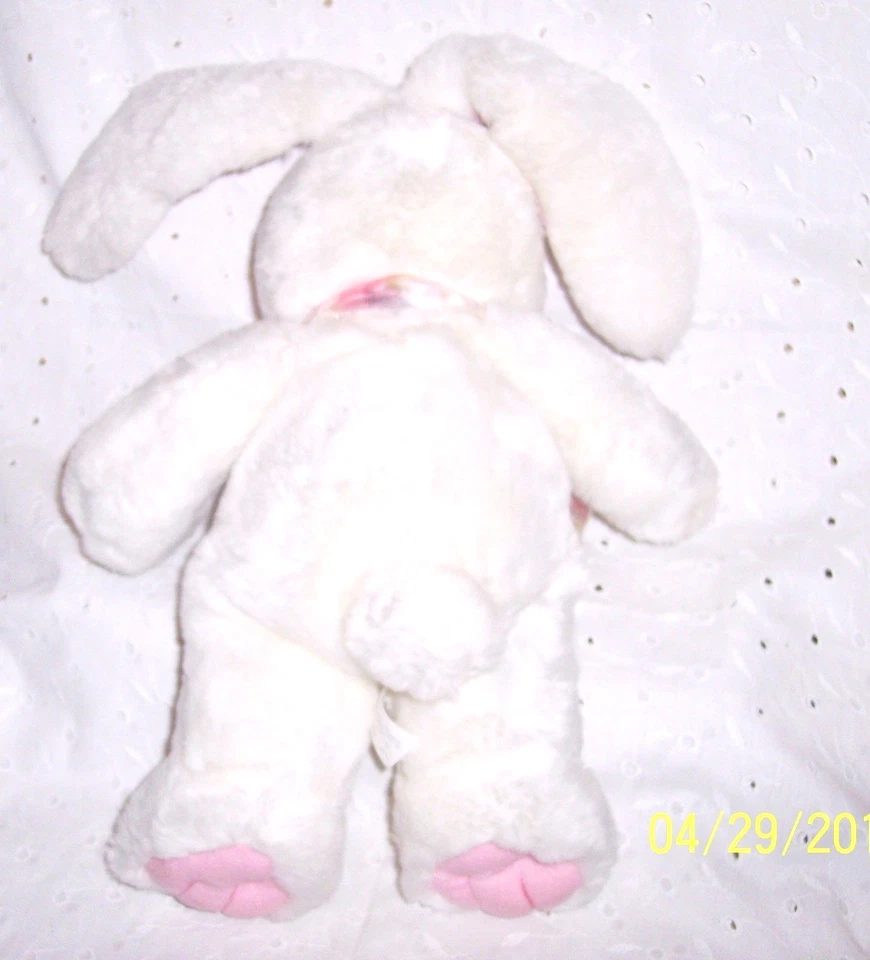 CONEJO BLANCO SUAVE - TIERNO - 12"  Foto 2 de 4