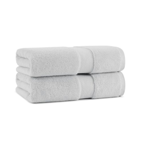 Paquete de 2 toallas de baño de algodón egipcio, opciones de color. Toalla de baño suave de 30x54 pulgadas - Imagen 24 de 33