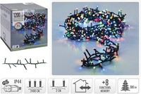 Led Lichterkette 1200 Led Bunt Farbig Innen AußEn 8 Funktionen 24M Weihnachten
