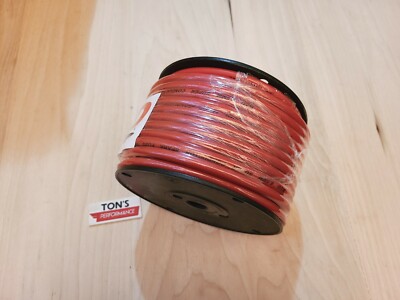 MSD Ignition 34049 Red 100ft Length 8.5mm Super Conductor Spark Plug Wire Rolls