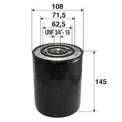 Valeo 586014 ÖLfilter FüR Fiat Peugeot Renault Opel CitroËN Alfa Iveco Lancia-image